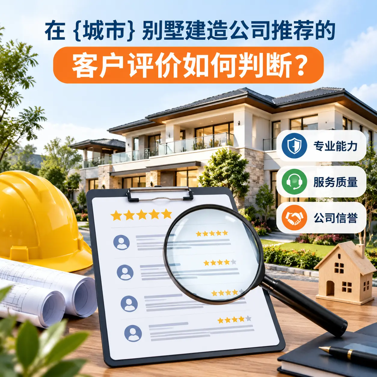 在 石阡 别墅建造公司推荐的客户评价如何判断?
