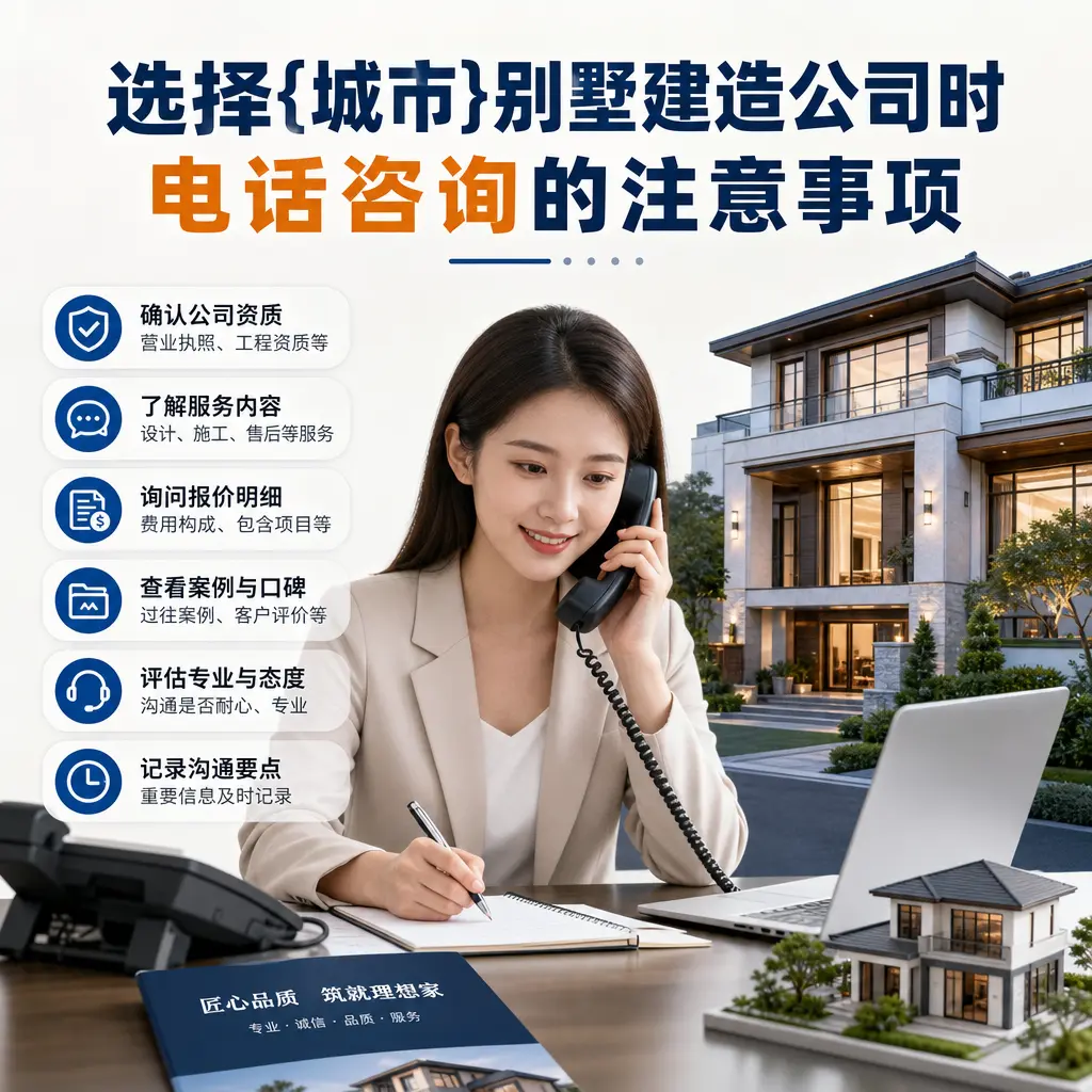 选择石阡别墅建造公司时，电话咨询的注意事项