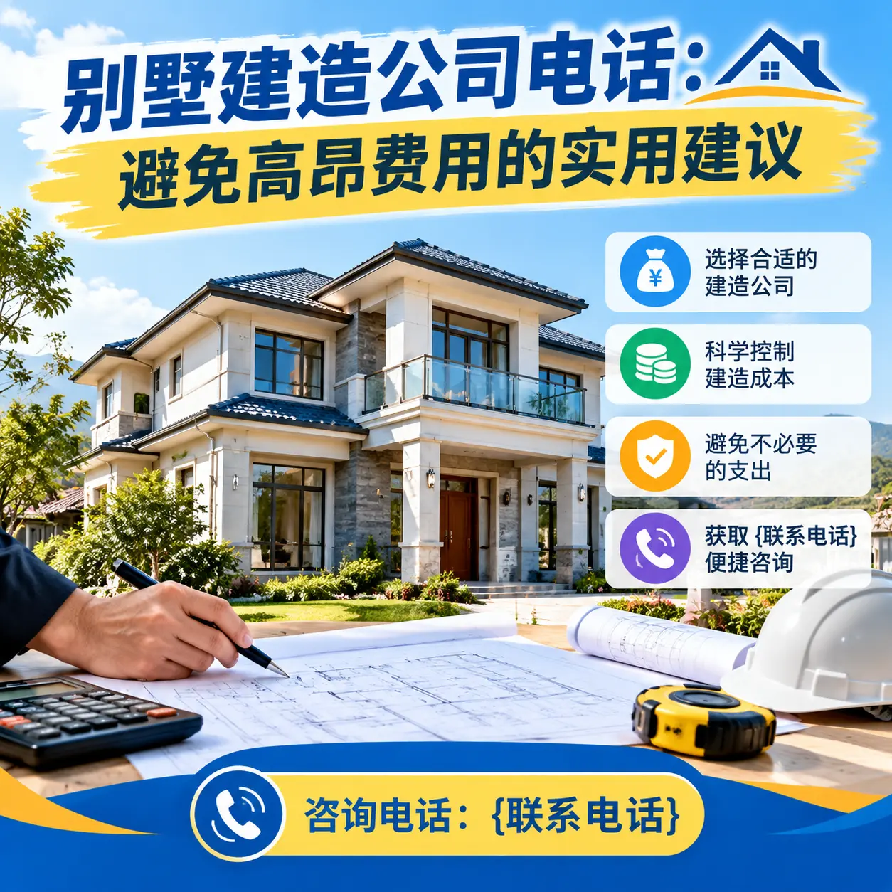 石阡别墅建造公司电话：避免高昂费用的实用建议