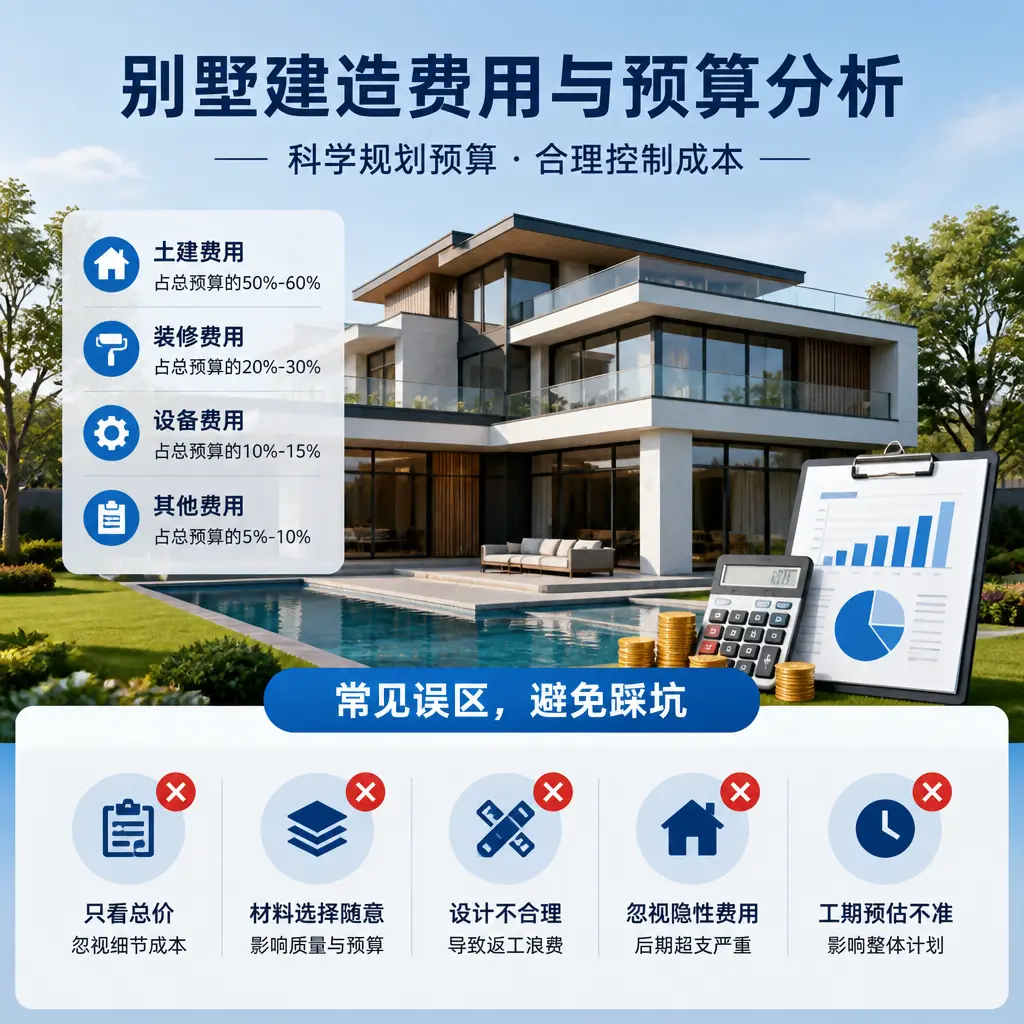 别墅建造公司推荐： 石阡 建造别墅的费用与预算分析
