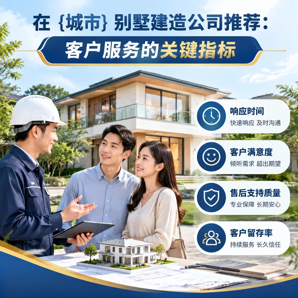 在 石阡 别墅建造公司推荐:客户服务的关键指标