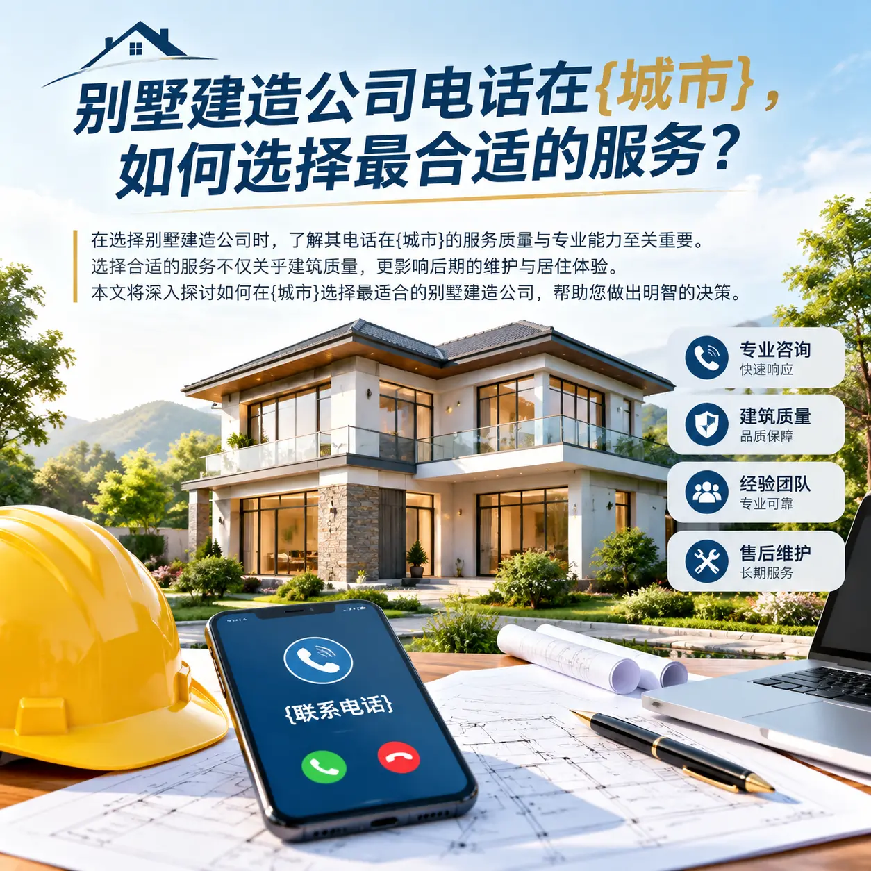 别墅建造公司电话在石阡，如何选择最合适的服务？