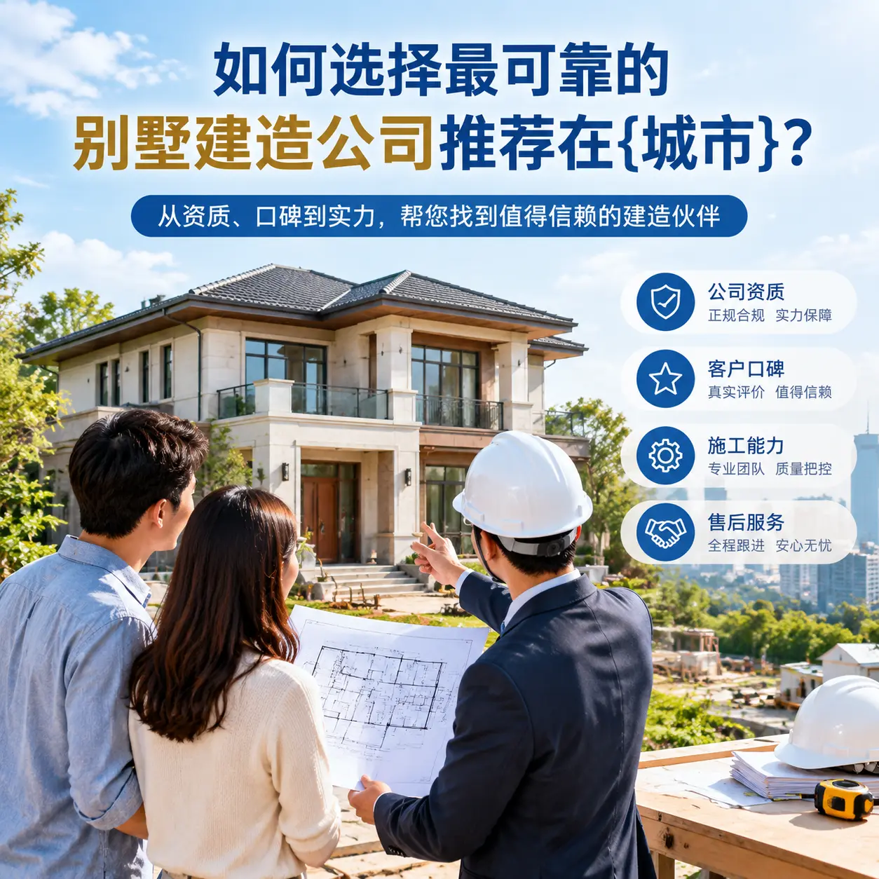 如何选择最可靠的别墅建造公司推荐在石阡？