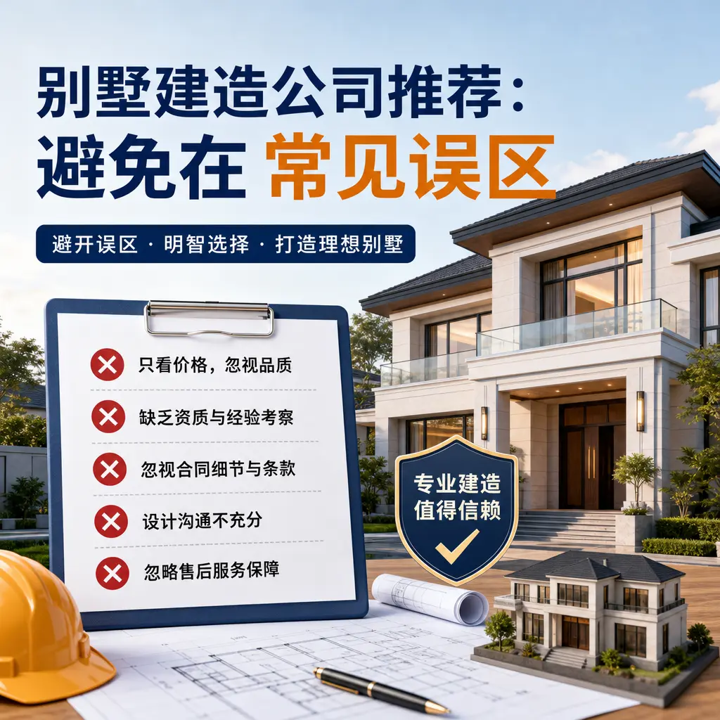 别墅建造公司推荐:避免在 石阡 的常见误区