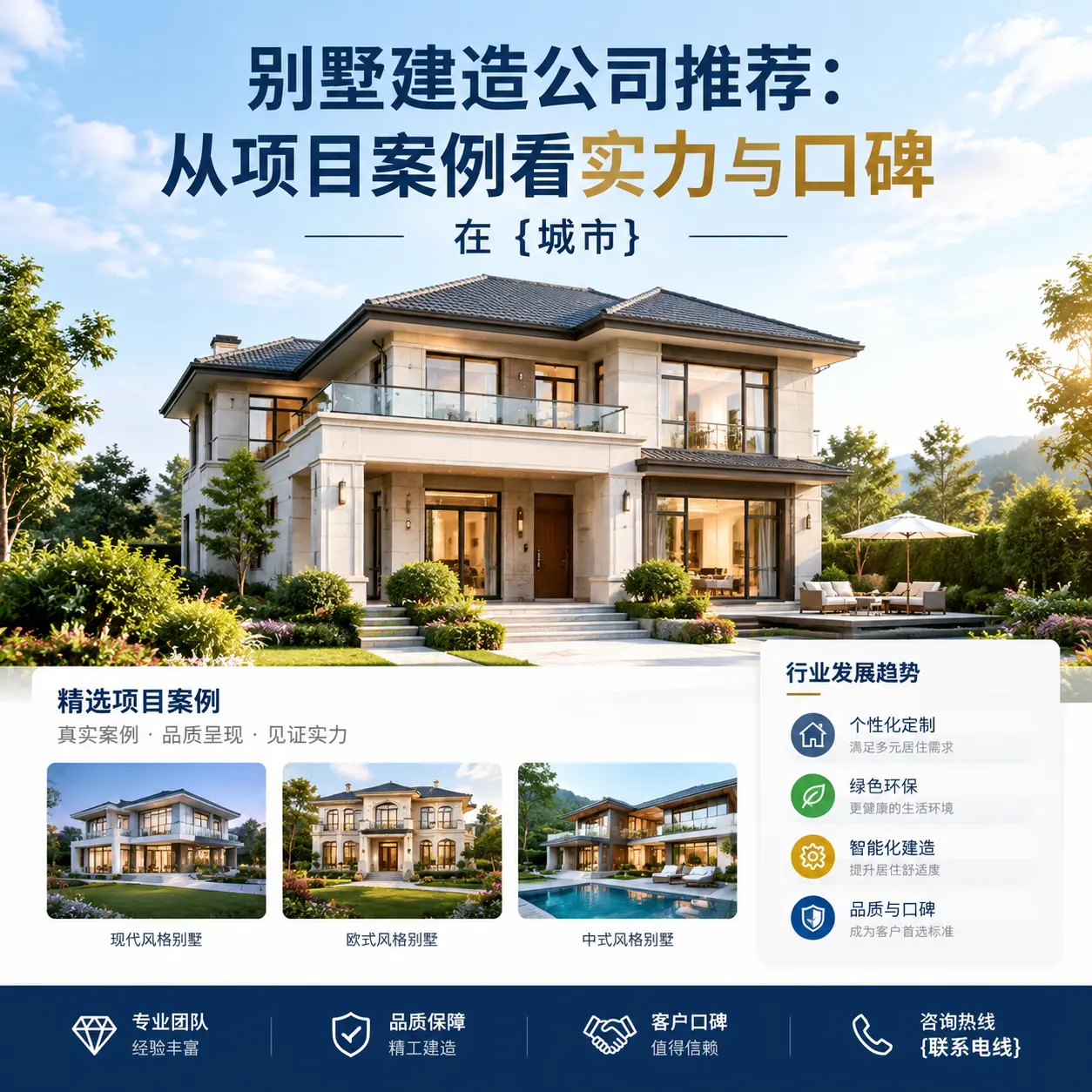 别墅建造公司推荐:从项目案例看实力与口碑在 石阡