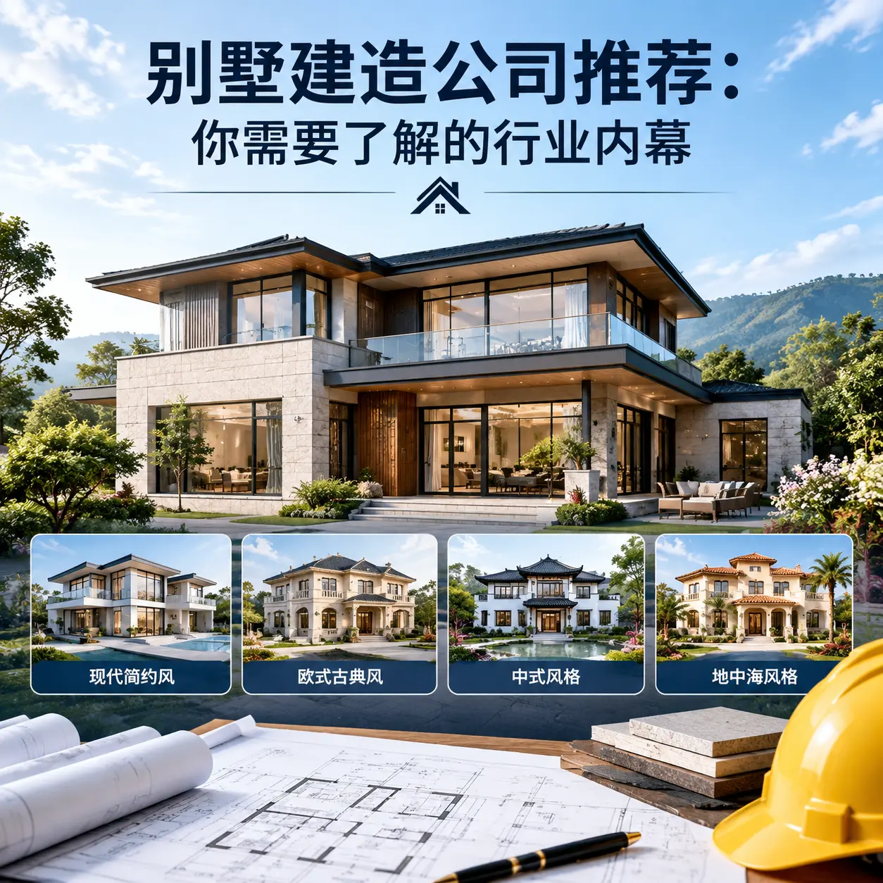 石阡 别墅建造公司推荐:你需要了解的行业内幕